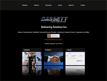 Tablet Screenshot of bassettsales.com